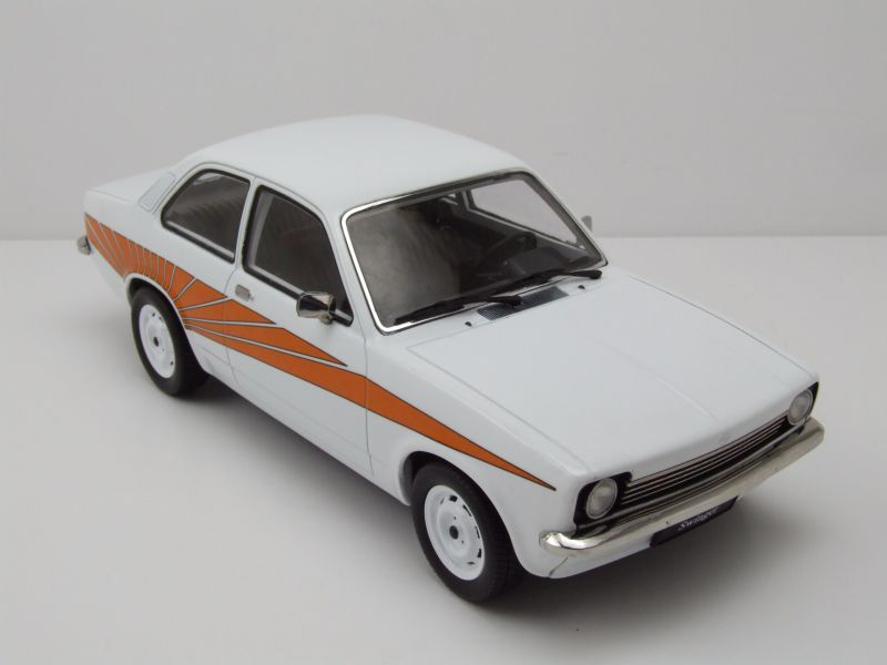 1:18 KK-Scale   >>NEW<< gelb Opel Kadett C Saloon 1973-1977 