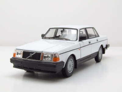 Volvo 240 GL weiß Modellauto 1:24 Welly