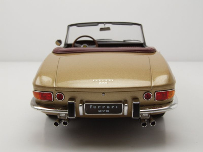 Ferrari 275 GTS Spyder 1964 Pininfarina gold Modellauto 1:18 KK Scale