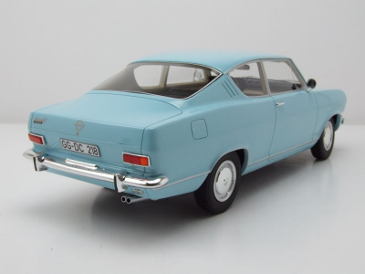 Opel Kadett B Kiemen-Coupe 1966 hellblau Modellauto 1:18...