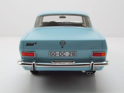 Opel Kadett B Kiemen-Coupe 1966 hellblau Modellauto 1:18 Cult Scale Models