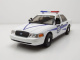 Ford Crown Victoria Interceptor Indiana State Police 2008 weiß Modellauto 1:24 Greenlight Collectibles