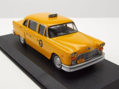 Checker Cab New York City Taxi 1974 gelb John Wick 3 Modellauto 1:43 Greenlight Collectibles