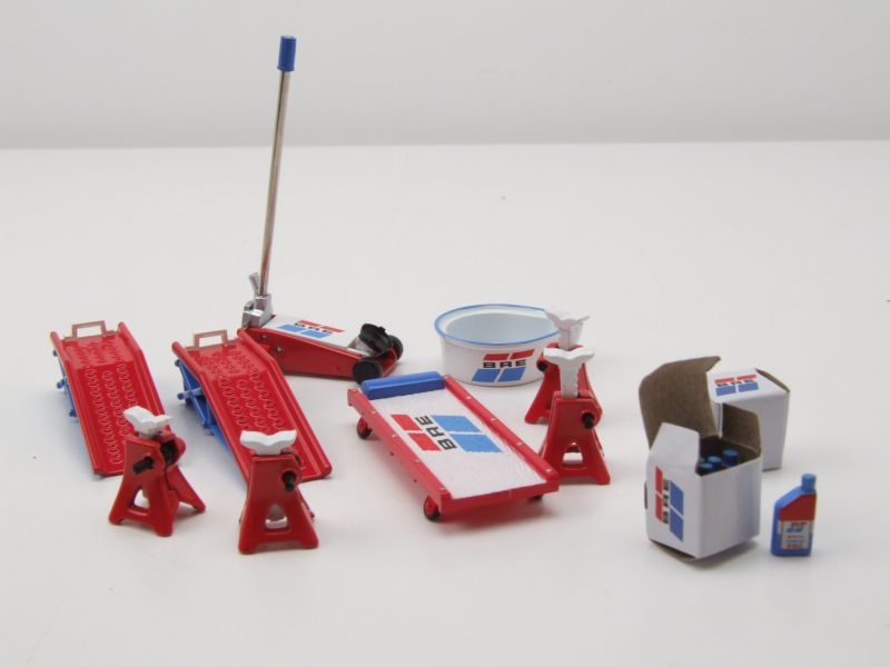 Set D'outils Werkstatt BRE Brock Racing – GMP 1:18, 11 Pièces, Neuf