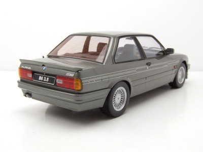 BMW Alpina B6 3.5 E30 1988 grau metallic Modellauto 1:18...