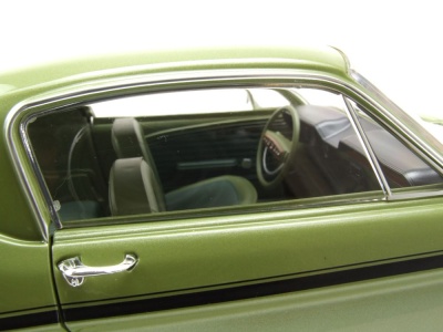 Ford Mustang Fastback GT 1968 hellgrün metallic Modellauto 1:12 Norev