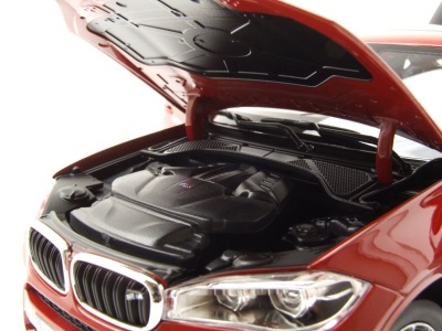 BMW X6 M 2015 rot metallic Modellauto 1:18 Norev