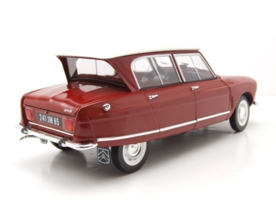 Citroen Ami 6 Club 1968 rot weiß Modellauto 1:18 Norev