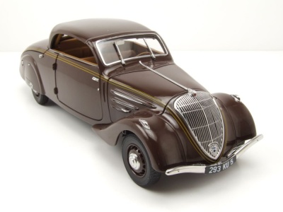 Peugeot 402 Eclipse 1937 chocolate braun Modellauto 1:18 Norev