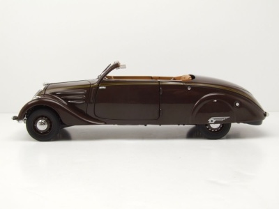 Peugeot 402 Eclipse 1937 chocolate braun Modellauto 1:18 Norev