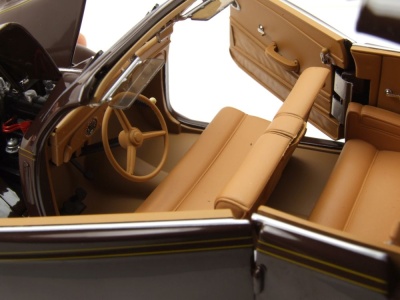 Peugeot 402 Eclipse 1937 chocolate braun Modellauto 1:18 Norev