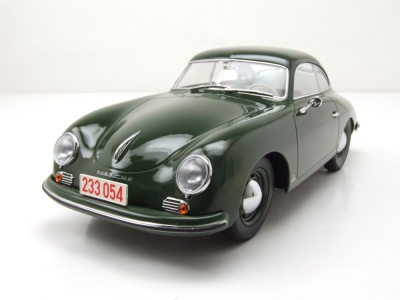 Porsche 356 Coupe 1954 grün Modellauto 1:18 Norev