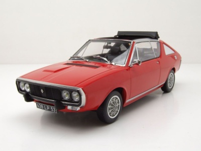 Renault 17 Gordini Decouvrable 1975 rot Modellauto 1:18...