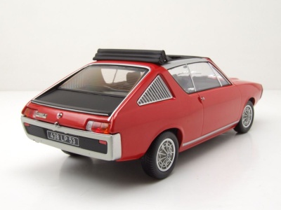 Renault 17 Gordini Decouvrable 1975 rot Modellauto 1:18...