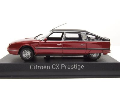Citroen CX Turbo 2 Prestige 1986 rot schwarz Modellauto 1:43 Norev