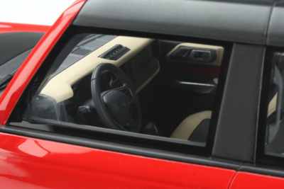 Ford Bronco 4 Doors 2021 rot schwarz Modellauto 1:18 GT Spirit