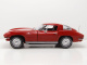 Chevrolet Corvette Stingray C2 Z06 Coupe 1963 rot Modellauto 1:18 Auto World