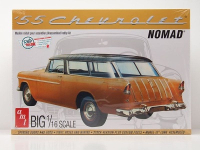 Chevrolet Nomad Wagon 1955 Kunststoffbausatz Modellauto 1:16 AMT