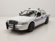 Ford Crown Victoria Detroit Police Interceptor 2008 weiß Modellauto 1:24 Greenlight Collectibles