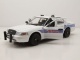 Ford Crown Victoria Detroit Police Interceptor 2008 weiß Modellauto 1:24 Greenlight Collectibles