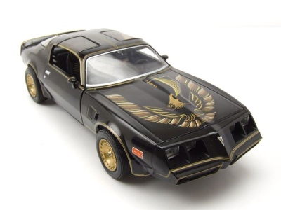 Pontiac Firebird Trans Am 1977 schwarz Smokey and the Bandit Modellauto 1:24 Greenlight Collectibles