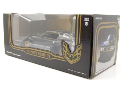 Pontiac Firebird Trans Am 1977 schwarz Smokey and the Bandit Modellauto 1:24 Greenlight Collectibles