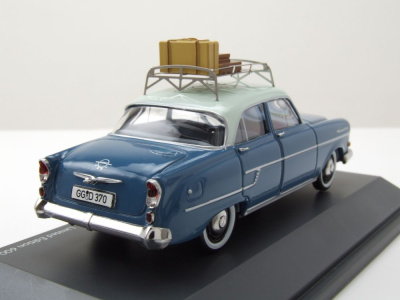 Opel Kapitän Riviera 1957 blau mit Dachträger...