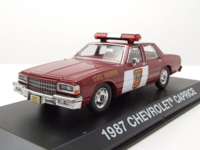 Chevrolet Caprice Minnesota State Trooper 1987 rot Fargo Modellauto 1:43 Greenlight Collectibles