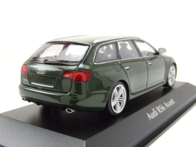 Audi RS6 Avant Kombi 2007 grün metallic Modellauto...