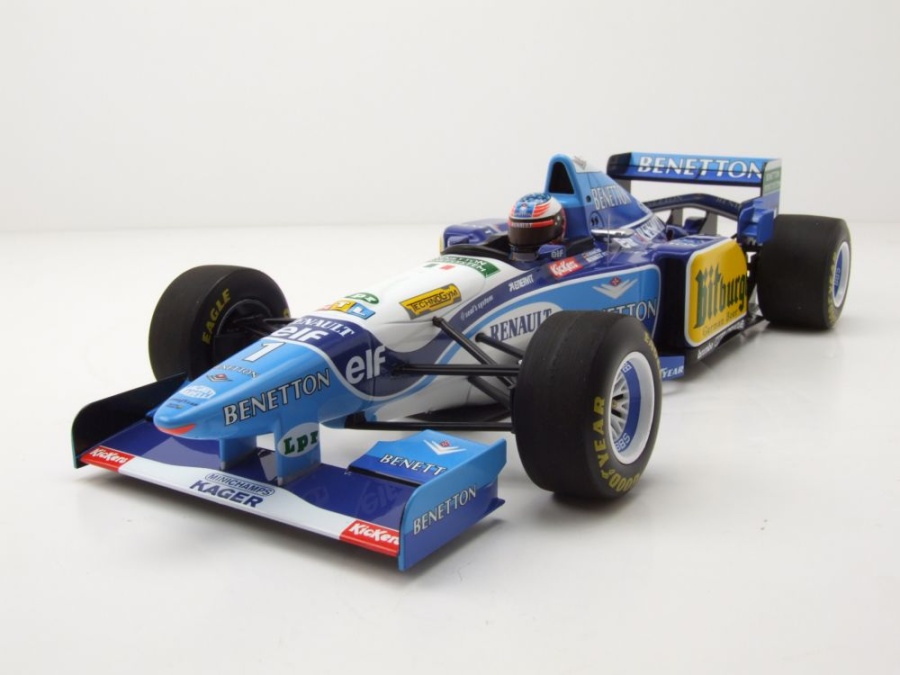 Modellauto Renault Benetton B195 Sieger Formel 1 Europa GP 1995