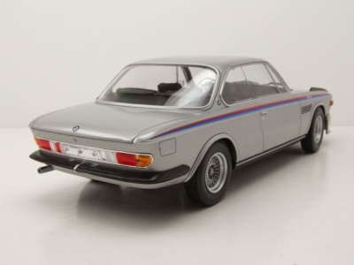 BMW 3,0 CSL 1973 silber Modellauto 1:18 Minichamps