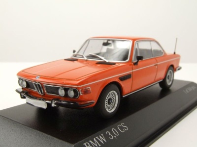 BMW 3.0 CS 1968 orange Modellauto 1:43 Minichamps