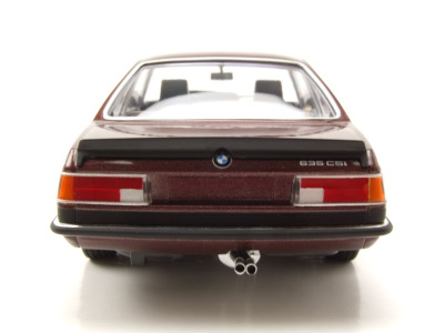 BMW 635 CSI 1982 rot metallic Modellauto 1:18 Minichamps