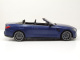 BMW M4 Cabrio 2021 matt blau metallic Modellauto 1:18 Minichamps