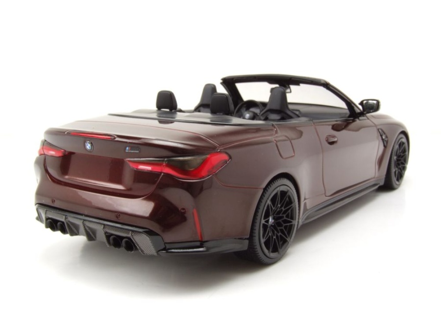 MINICHAMPS 155021032 BMW M4 CABRIOLET – 2021 – RED METALLIC 1/18 EUR 119,95 - FR