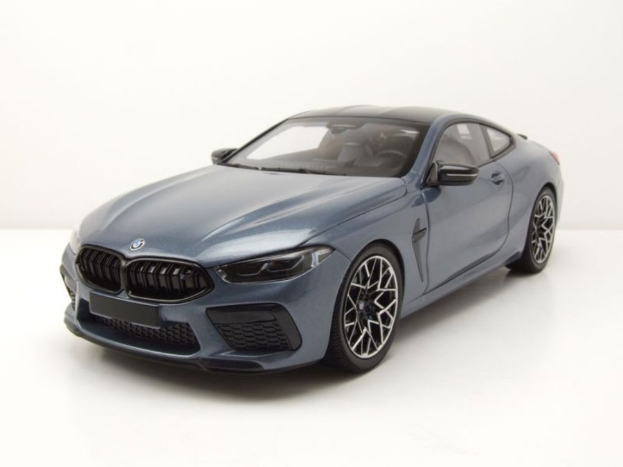 BMW M8 Coupe 2020 blau metallic Modellauto 1:18 Minichamps