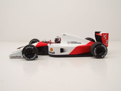 McLaren MP4/6 #2 Formel 1 1991 weiß rot Gerhard Berger Modellauto 1:18 Minichamps