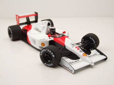 McLaren MP4/6 #2 Formel 1 1991 weiß rot Gerhard Berger Modellauto 1:18 Minichamps