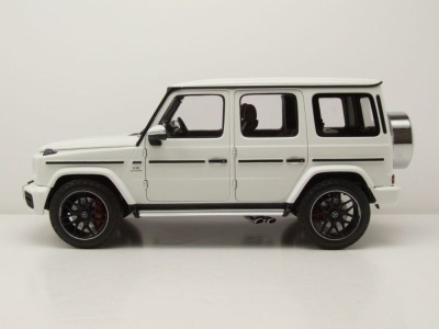 Mercedes AMG G63 G-Klasse 2018 weiß Modellauto 1:18 Minichamps