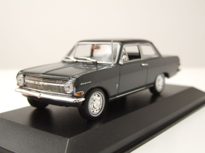 Opel Rekord A 1962 grau Modellauto 1:43 Maxichamps