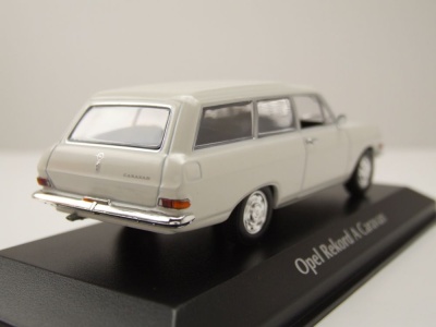Opel Rekord A Caravan Kombi 1962 weiß Modellauto 1:43 Maxichamps