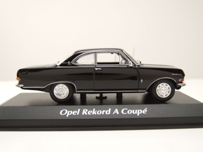 Opel Rekord A Coupe 1962 schwarz Modellauto 1:43 Maxichamps
