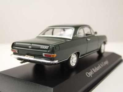 Opel Rekord A Coupe 1962 grün Modellauto 1:43 Maxichamps
