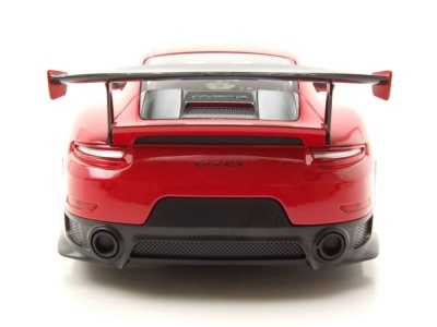 Porsche 911 (991.2) GT2 RS 2018 rot mit schwarzen Felgen Modellauto 1:18 Minichamps