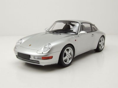 Porsche 911 (993) 1993 silber Modellauto 1:18 Minichamps