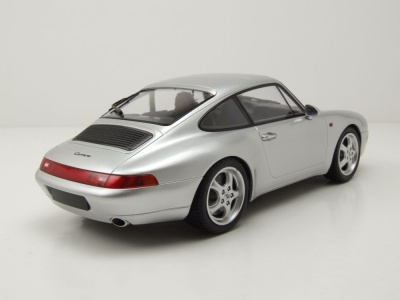 Porsche 911 (993) 1993 silber Modellauto 1:18 Minichamps