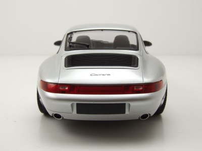 Porsche 911 (993) 1993 silber Modellauto 1:18 Minichamps