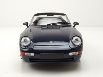 Porsche 911 (993) Cabrio 1994 blau metallic Modellauto 1:18 Minichamps