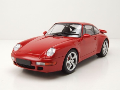 Porsche 911 (993) Turbo 1995 rot Modellauto 1:18 Minichamps