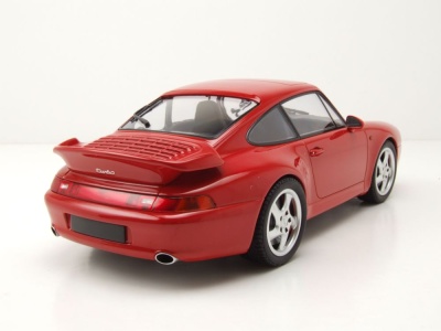 Porsche 911 (993) Turbo 1995 rot Modellauto 1:18 Minichamps